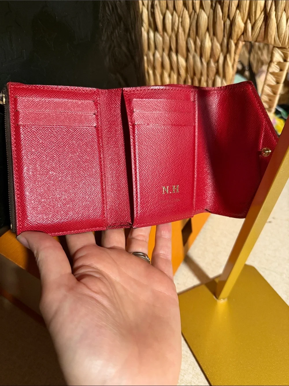Louis Vuitton Victorine Wallet Damier